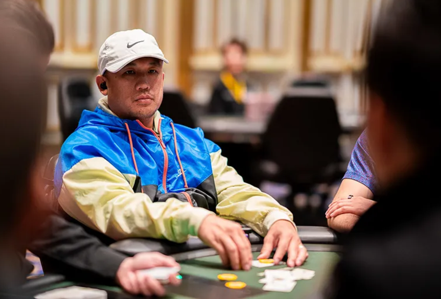 Jerry Wong Chip Leader