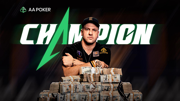 Congratulations! Michael Mizrachi, in collaboration with AA POKER claimed the championship